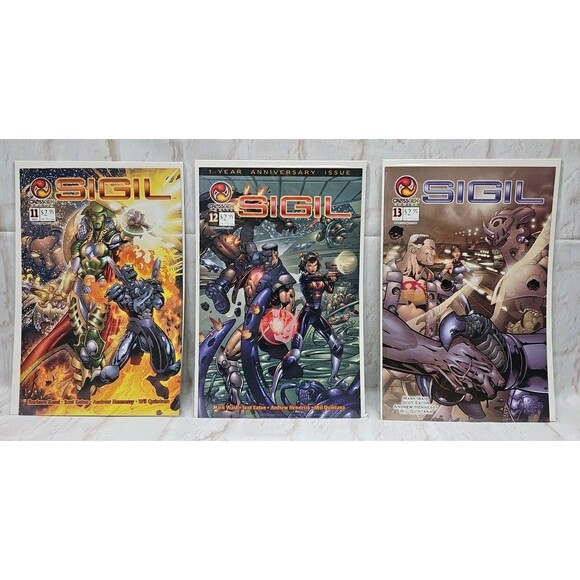 Lot of twenty-five (27) comic books CROSSGEN Comics SIGIL & SCION (#3) - Picture 5 of 12